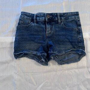 Justice Dark Blue Jean Shorts